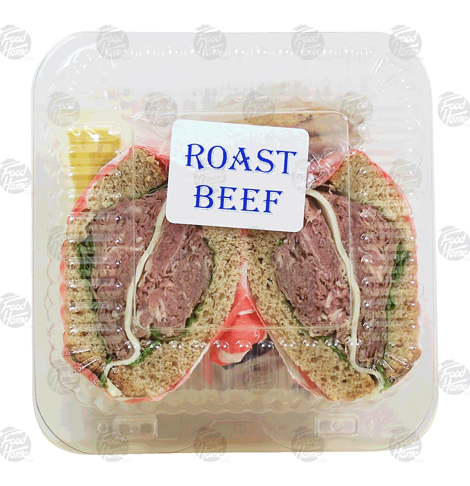 Value Center Market  roast beef sandwich with mayo packet Full-Size Picture